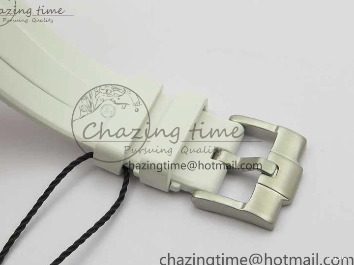 Dial Strap White Green Submariner on VR3135 3AF Transparent Best Phantomlab Edition Rubber 0217